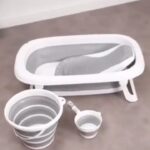 طقم بانيو استحمام سيلكون للأطفال